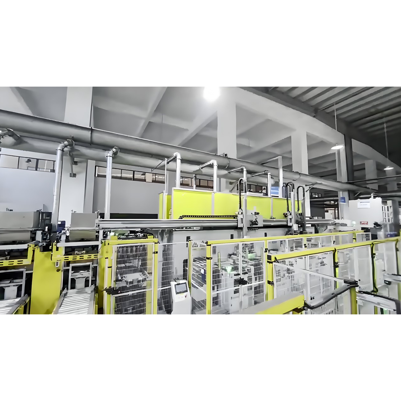 Advanced Configuration Full Automatic Four-station Brake Pads Production Line Brake Pads Production Line